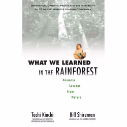 ISBN What We Learned in the Rainforest, Couverture rigide, 280 pages