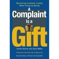 ISBN A Complaint Is a Gift livre