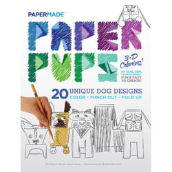 ISBN Paper Pups 3-D Coloring! livre