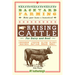 ISBN Backyard Farming: Raising Cattle for Dairy and Beef livre