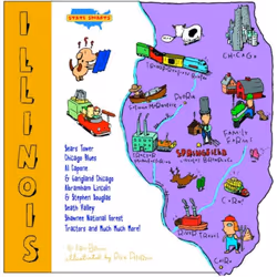 ISBN State Shapes: Illinois, Pour enfants, Anglais, Couverture rigide, 48 pages