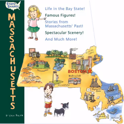 ISBN State Shapes: Massachusetts, Pour enfants, Anglais, Couverture rigide, 48 pages