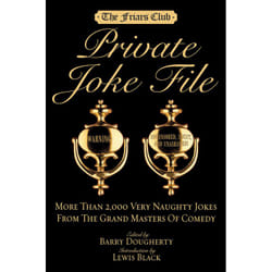 ISBN Friars Club Private Joke File livre Humoristique Anglais Couverture rigide