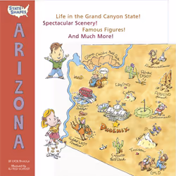 ISBN State Shapes: Arizona, histoire, Anglais, Couverture rigide, 48 pages