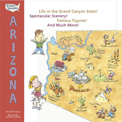 ISBN State Shapes: Arizona livre histoire Anglais Couverture rigide