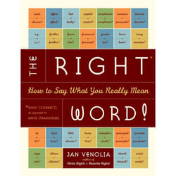 ISBN The Right Word! livre