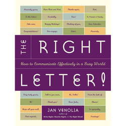 ISBN The Right Letter livre