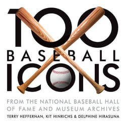 ISBN 100 Baseball Icons livre Couverture rigide 112 pages