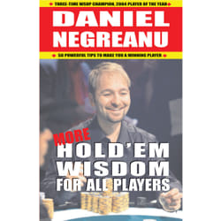 ISBN More Hold'em Wisdom for all Players Livre de poche