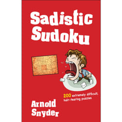 ISBN Sadistic Sudoku livre Anglais Livre de poche 144 pages