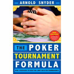 ISBN Poker Tournament Formula, Anglais, Livre de poche, 400 pages