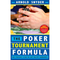 ISBN Poker Tournament Formula livre Anglais Livre de poche 400 pages