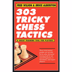 ISBN 303 Tricky Chess Tactics, Anglais, Livre de poche, 192 pages
