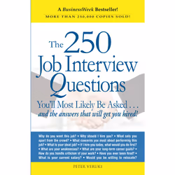 ISBN The 250 Job Interview Questions, Anglais, Livre de poche, 192 pages
