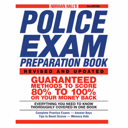 ISBN Norman Hall's Police Exam Preparation Book, Anglais, Livre de poche, 304 pages