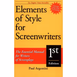 ISBN Elements of Style for Screenwriters, Livre broché, 176 pages