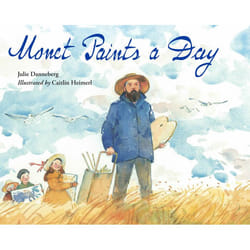 ISBN Monet Paints a Day Couverture rigide