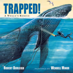 ISBN Trapped! A Whale’s Rescue, Anglais, Livre broché, 32 pages