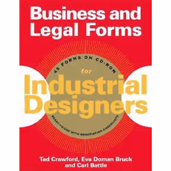 ISBN Business and Legal Forms for Industrial Designers, Art & design, Anglais, Livre broché, 240 pages