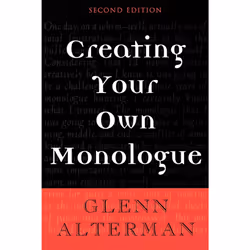 ISBN Creating Your Own Monologue, Art &amp; design, Anglais, Livre broché, 256 pages