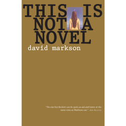 ISBN This Is Not a Novel
