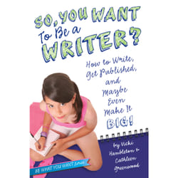 ISBN So, You Want to Be a Writer? Livre de poche