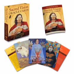 ISBN Sacred Vision Oracle Cards, Anglais, Livre de poche, 128 pages