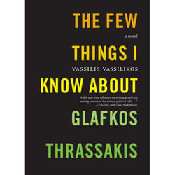 ISBN The Few Things I Know About Glafkos Thrassakis livre classiques Anglais