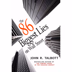 ISBN The 86 Biggest Lies on Wall Street, Couverture rigide, 256 pages