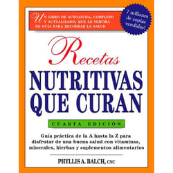 ISBN Recetas Nutritivas Que Curan, 4th Edition livre nourriture & boisson Anglais