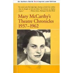 ISBN Mary Mccarthys Theatre Chronicles : 1937-1962 livre Théatre Anglais