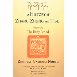 ISBN A History of Zhang Zhung and Tibet, Volume One, Livre broché, 264 pages