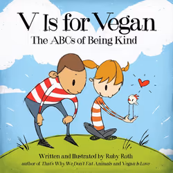 ISBN V Is for Vegan, Anglais, Couverture rigide, 32 pages