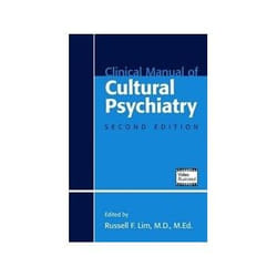 ISBN Clinical Manual of Cultural Psychiatry