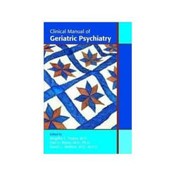 ISBN Clinical Manual of Geriatric Psychiatry livre Santé, esprit et corps Anglais
