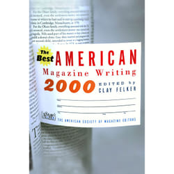 ISBN The Best American Magazine Writing 2000 livre Littérature scientifique Anglais