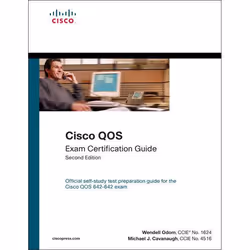 Pearson Education Cisco QOS, Manuel, Anglais, 768 pages, Wendell Odom, Michael J. Cavanaugh, Cisco Press, CD