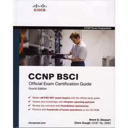 Pearson Education CCNP BSCI, Manuel, Anglais, 672 pages, Brent Stewart, Cisco Press, CD