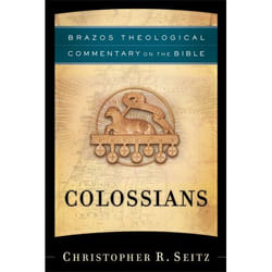 ISBN Colossians Couverture rigide