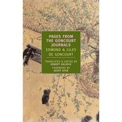 ISBN Pages from the Goncourt Journals livre classiques Anglais