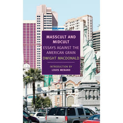 ISBN Masscult and Midcult livre classiques Anglais
