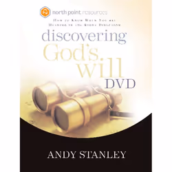 ISBN Discovering God’s Will DVD, DVD, Andy Stanley, Multnomah, 03/08/2004, 1 pièce(s)