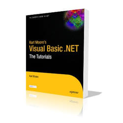 Apress Karl Moore's Visual Basic .NET The Tutorials livre & manuel de logiciels Anglais 600 pages