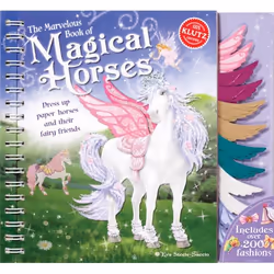 KLUTZ The Marvelous Book of Magical Horses, Kit de loisirs créatifs pour enfants, 6 an(s), Couleurs assorties