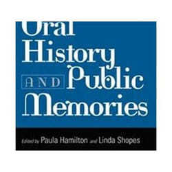 ISBN Oral History and Public Memories livre Education Anglais