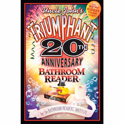 ISBN Uncle John's Triumphant 20th Anniversary Bathroom Reader, Anglais, Livre de poche, 600 pages