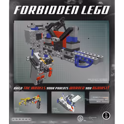 ISBN Forbidden LEGO, Livre broché, 192 pages