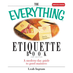 ISBN The Everything Etiquette Book Livre de poche