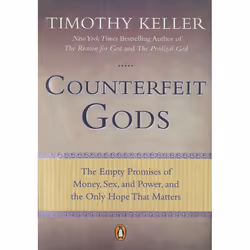 ISBN Counterfeit Gods, Livre broché, 256 pages