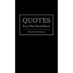 ISBN Quotes Every Man Should Know livre Couverture rigide